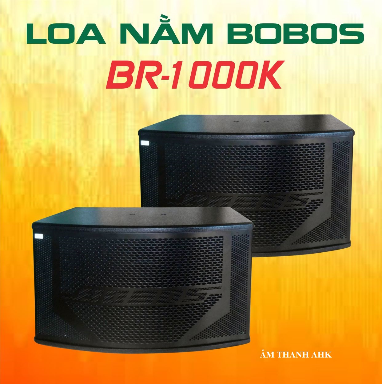Loa nằm karaoke BOBOS BR-1000K- Hàng chính hãng