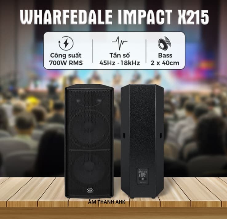 Loa Wharfedale Impact X215 Chuyên nghiệp