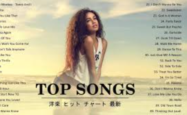 Top bài hát tiếng Anh hay nhất